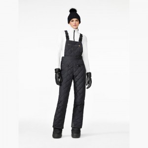 Goldbergh AGNES ski salopette Ski Pants Black | 618953IMS