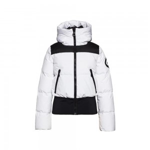 Goldbergh BOULDER Ski Jacket White | 537491JZQ