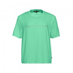 Goldbergh BOXY short sleeve top T-shirts Green | 365741TRF