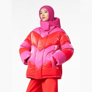 Goldbergh CANDYCANE Ski Jacket Multicolor Pink | 879432SGU