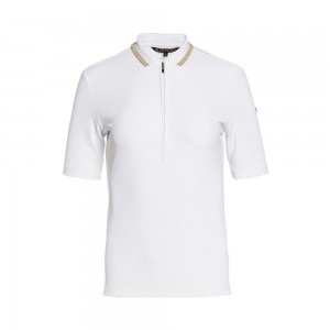 Goldbergh CASSIA short sleeve top T-shirts White | 327096SRI