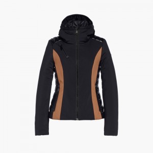 Goldbergh CLASSY Ski Jacket Black | 721396VKU