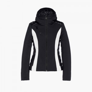 Goldbergh CLASSY Ski Jacket Black / White | 695138GEP