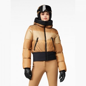 Goldbergh FEVER Ski Jacket Beige | 328145TFA