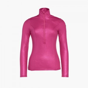 Goldbergh GLAMOUR ski pully Ski Tops Pink | 643892AWB