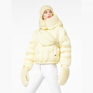 Goldbergh GLARE Ski Jacket Yellow | 650821QIZ