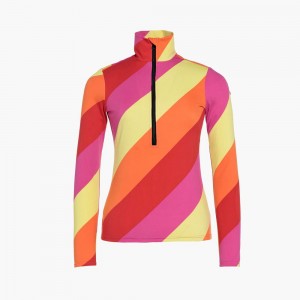 Goldbergh LOLLYPOP ski pully Ski Tops Stripes | 507412YPB