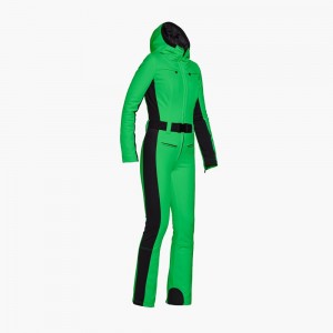 Goldbergh PARRY long Ski Suit Green | 249187LME