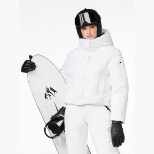 Goldbergh RILEY Ski Jacket White | 028457EHY