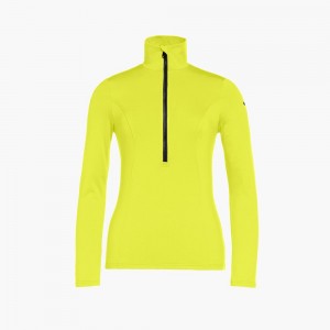 Goldbergh SERENA ski pully Ski Tops Light Green | 251089GHS