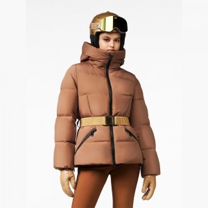 Goldbergh SNOWMASS Ski Jacket Beige | 597380DFN