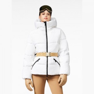 Goldbergh SNOWMASS Ski Jacket White | 923185UFY