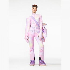 Goldbergh SUPERNOVA Ski Pants Light Pink | 831902TOV