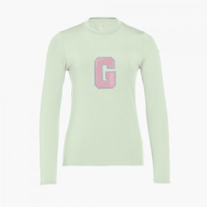 Goldbergh SUPER G long sleeve T-shirts Mint | 018697BDA