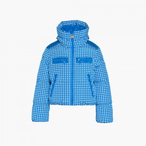 Goldbergh TRACK Ski Jacket Blue | 961587QWN