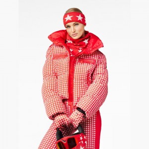 Goldbergh TRACK Ski Jacket Red | 526937VPI