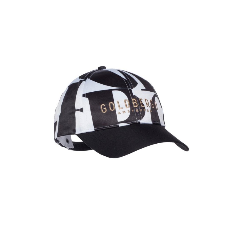 Goldbergh ADALINE Cap Black / White | 645987AQZ