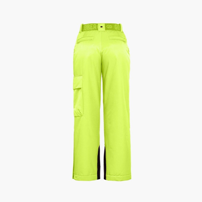 Goldbergh ALBERTO Ski Pants Light Green | 749230AQG