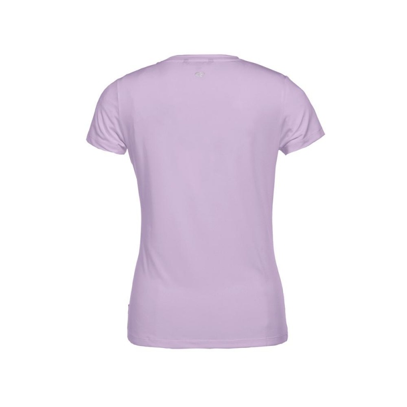 Goldbergh AVERY short sleeve top T-shirts Purple | 412307PJH