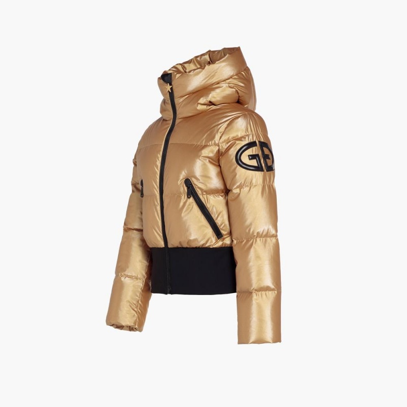 Goldbergh BOMBARDINO Ski Jacket Gold | 413069SYJ