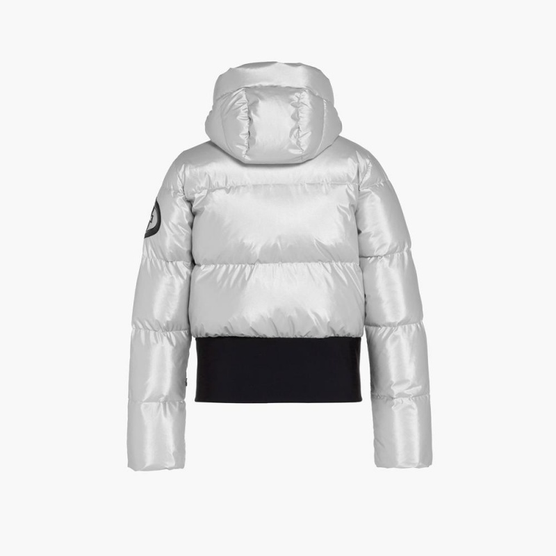 Goldbergh BOMBARDINO Ski Jacket Silver | 435298JMF