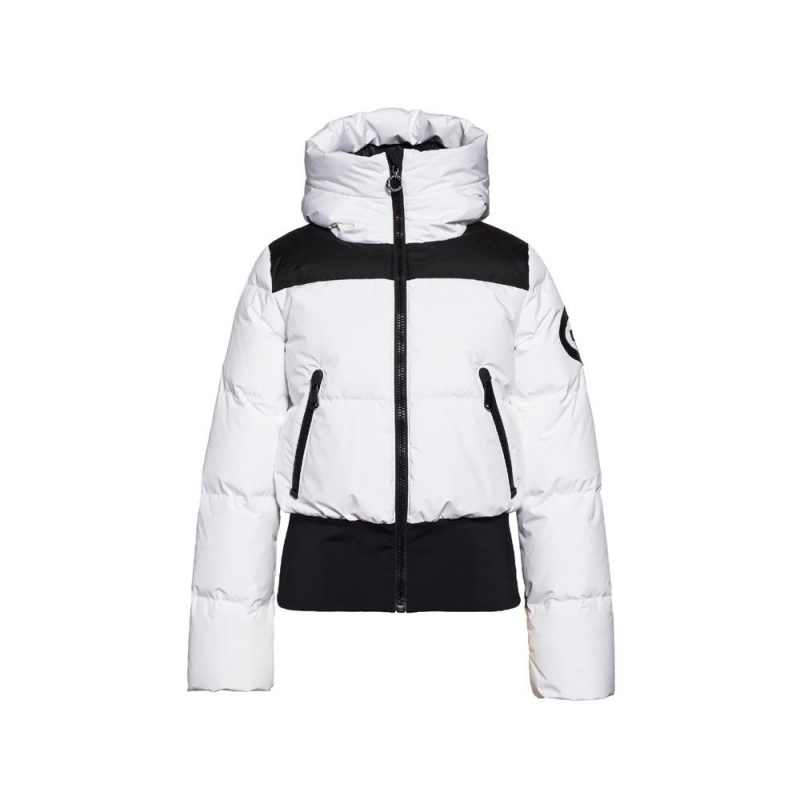 Goldbergh BOULDER Ski Jacket White | 537491JZQ