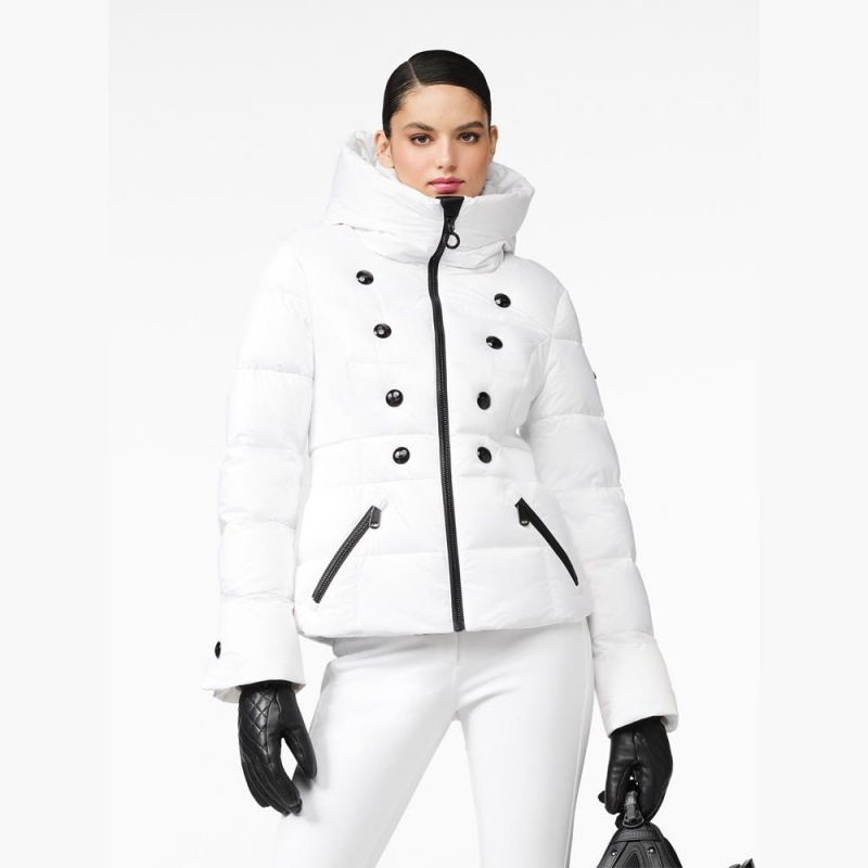 Goldbergh BOUTON Ski Jacket White | 835049PMW