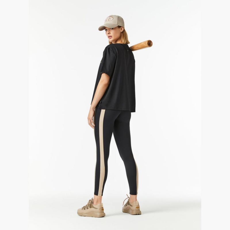 Goldbergh BOXY short sleeve top T-shirts Black | 840275OXB