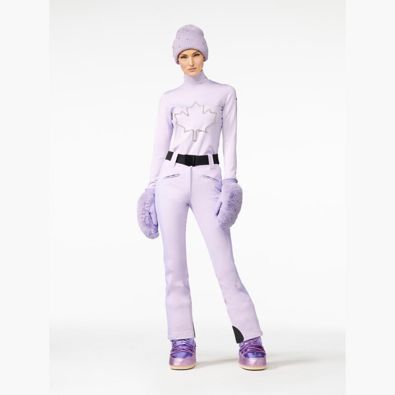 Goldbergh BROOKE Ski Pants Purple | 581726ECT