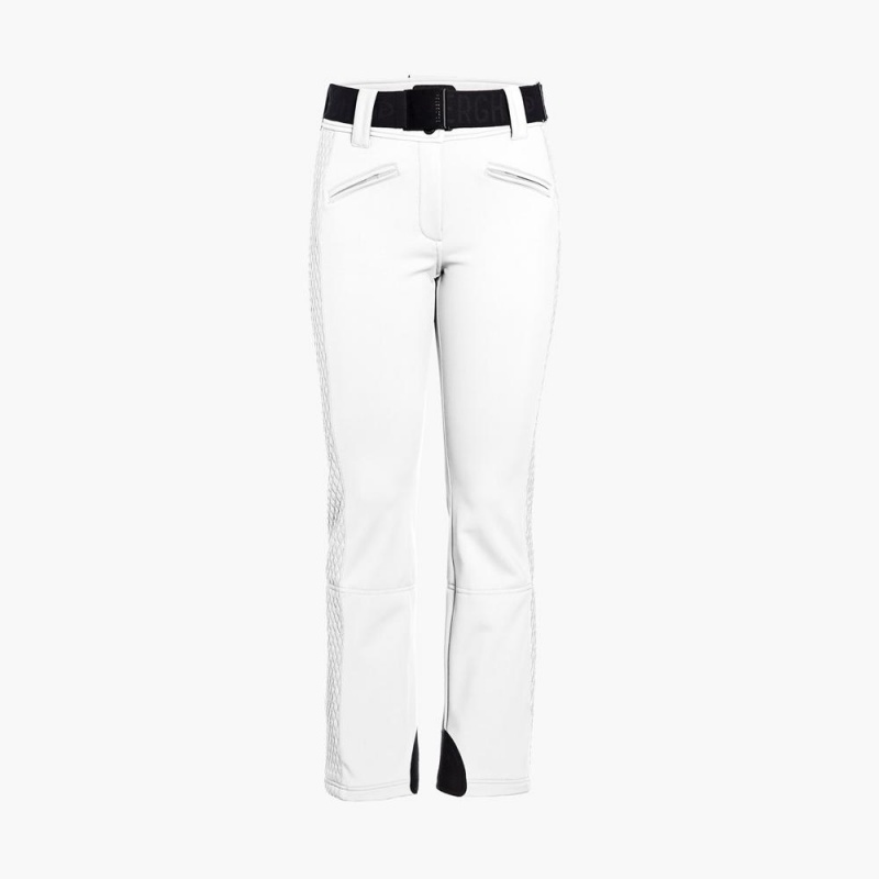 Goldbergh BROOKE Ski Pants White | 756423KYF