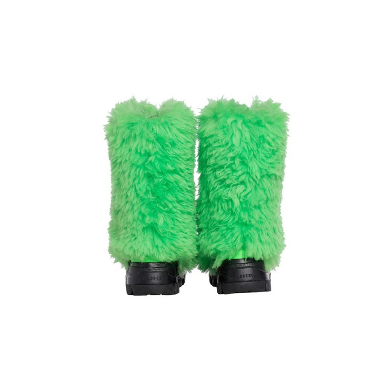 Goldbergh BUSHY snowboot faux fur Snow Boots Green | 073584BPG