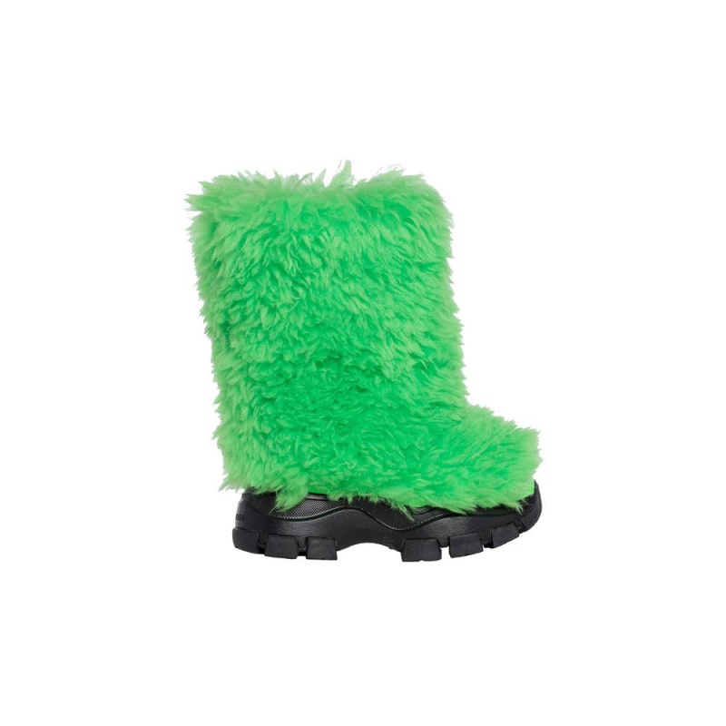 Goldbergh BUSHY snowboot faux fur Snow Boots Green | 073584BPG