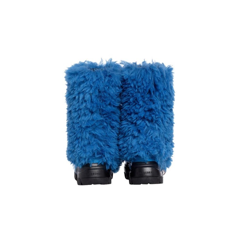 Goldbergh BUSHY snowboot faux fur Snow Boots Blue | 086325KXS