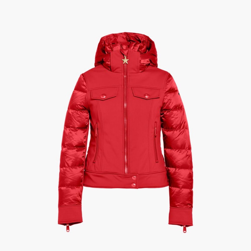 Goldbergh CANYON Ski Jacket Red | 786523TAJ