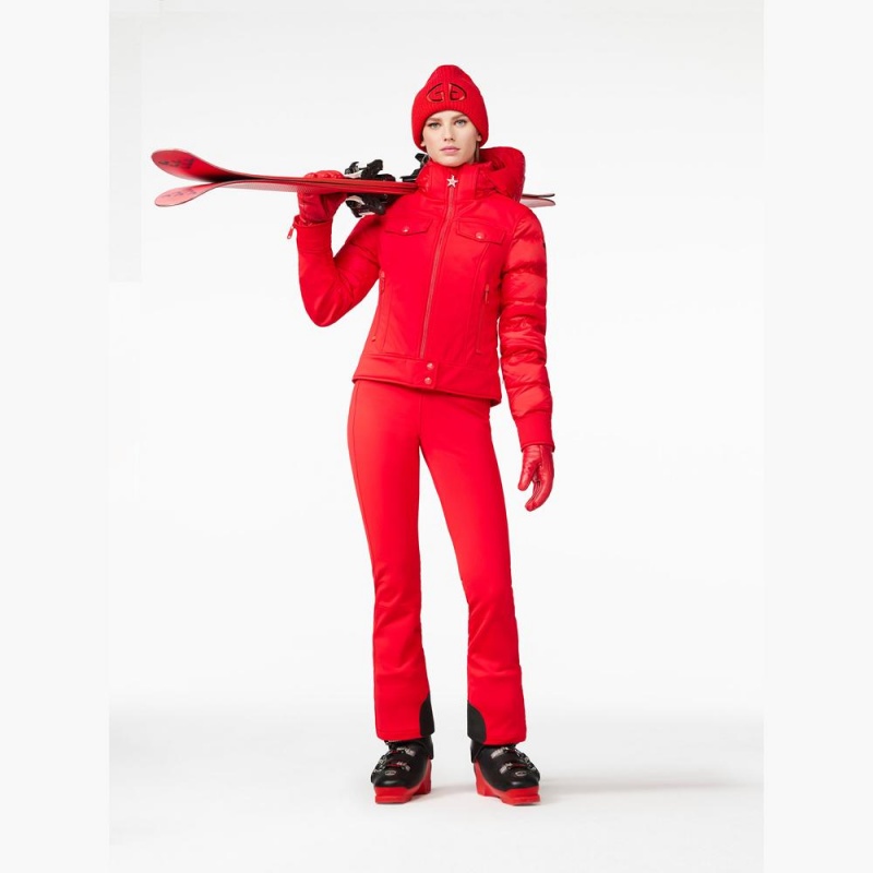 Goldbergh CANYON Ski Jacket Red | 786523TAJ