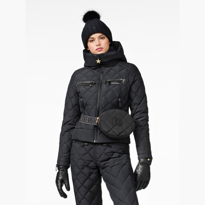 Goldbergh CECILE Ski Jacket Black | 371964IDP