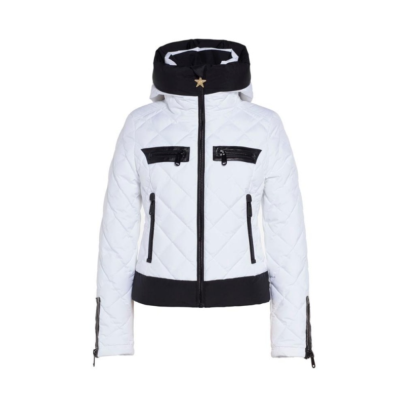 Goldbergh CECILE Ski Jacket White | 964371PSO