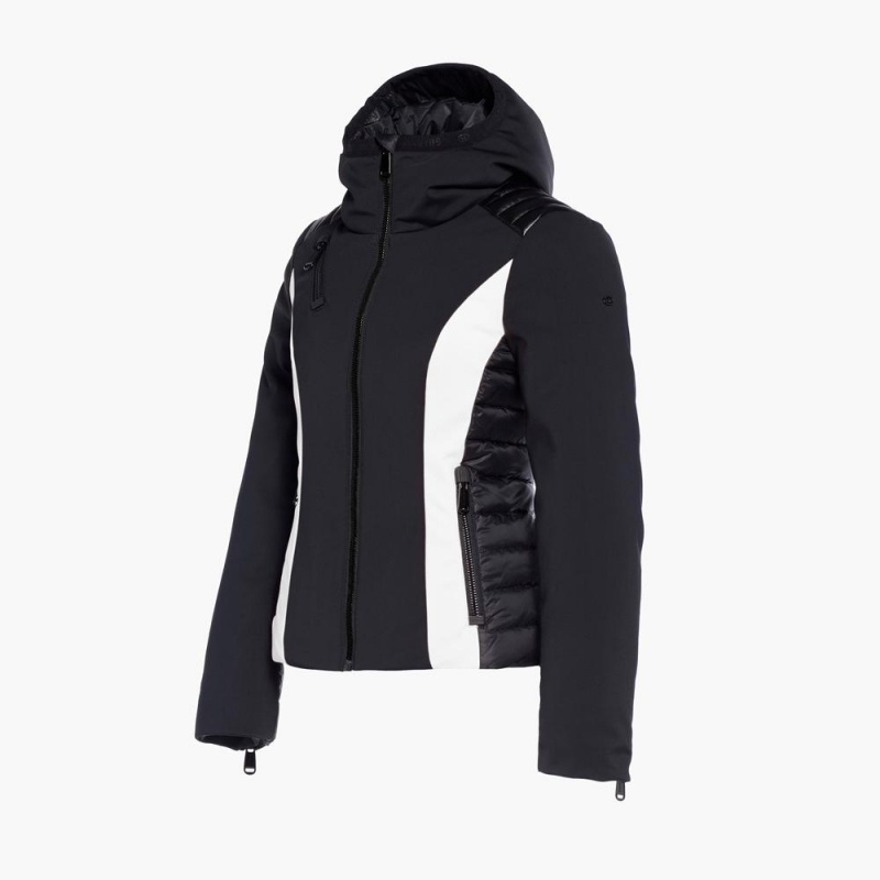 Goldbergh CLASSY Ski Jacket Black / White | 695138GEP