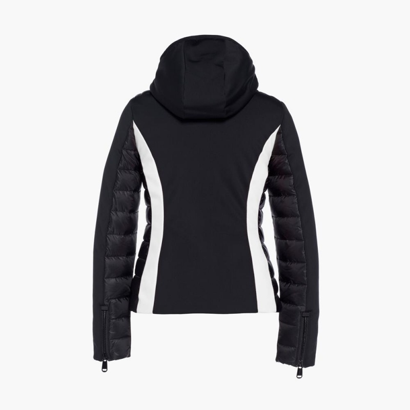 Goldbergh CLASSY Ski Jacket Black / White | 695138GEP