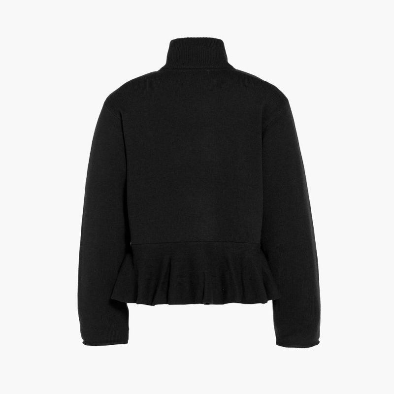 Goldbergh DANGLE long sleeve knit Sweater Black | 952183SXG