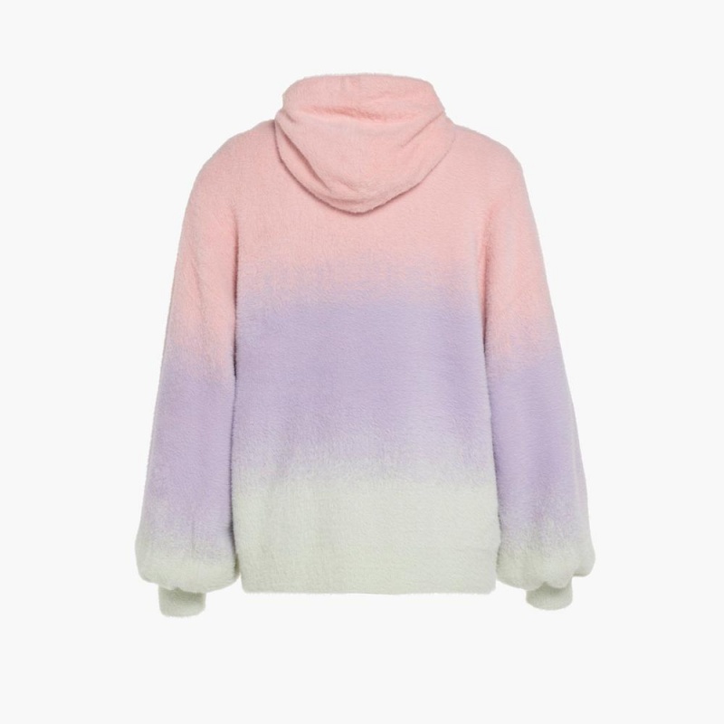 Goldbergh DESIRE hooded knit Hoodie Pink/Purple | 790836KDN