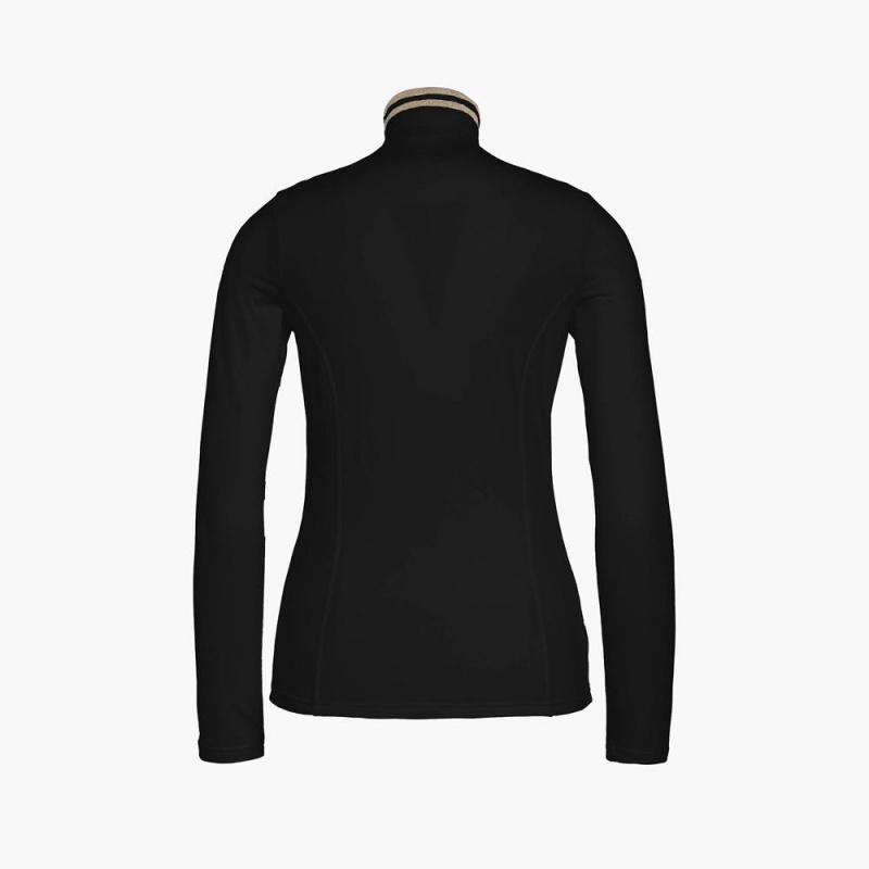 Goldbergh DIANE ski pully Ski Tops Black | 160745FDN