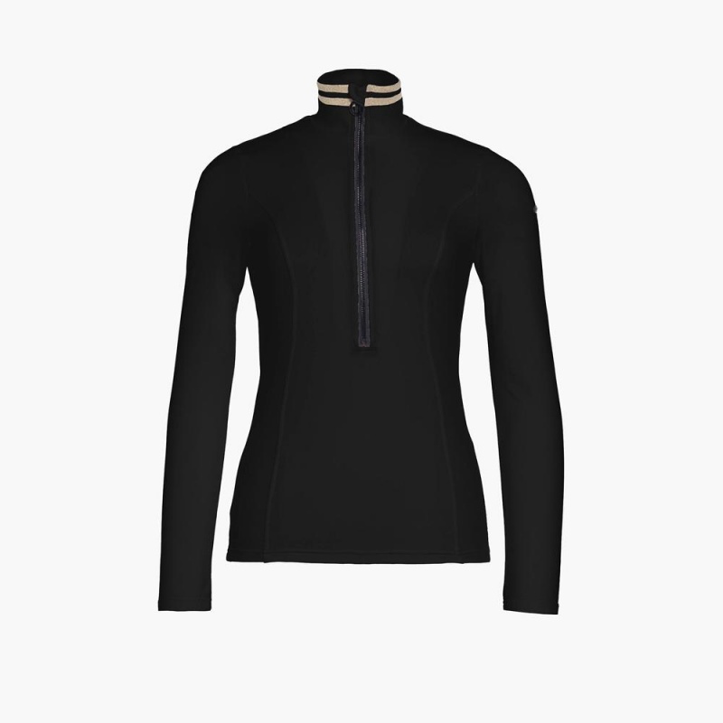 Goldbergh DIANE ski pully Ski Tops Black | 160745FDN