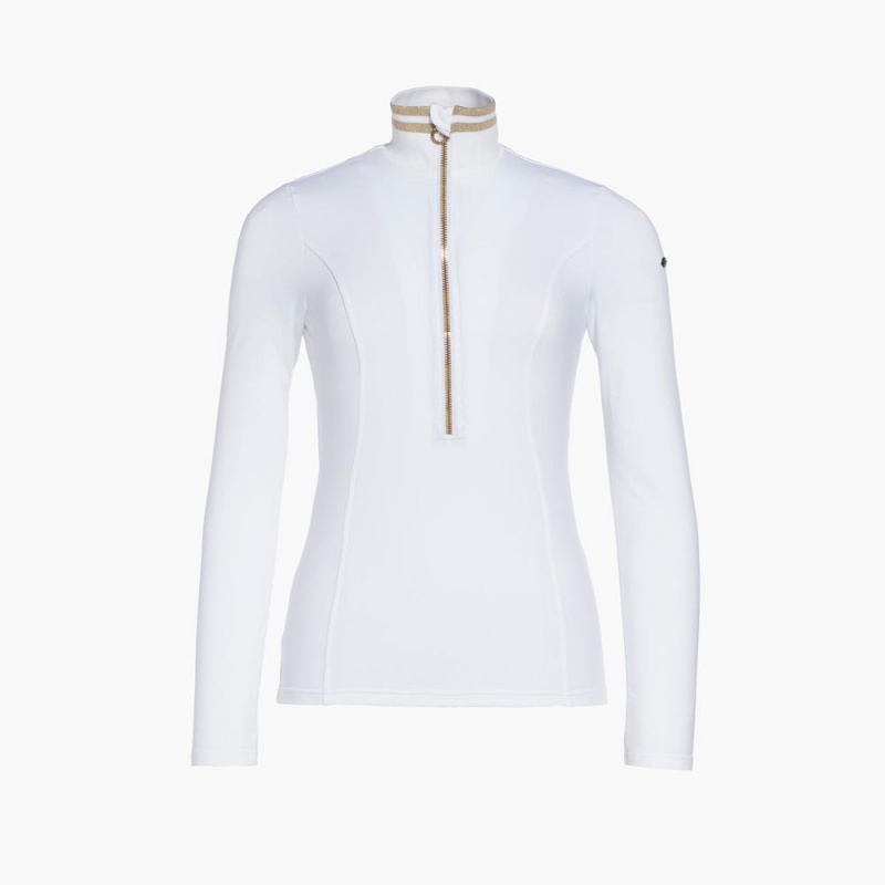 Goldbergh DIANE ski pully Ski Tops White | 697503QTA