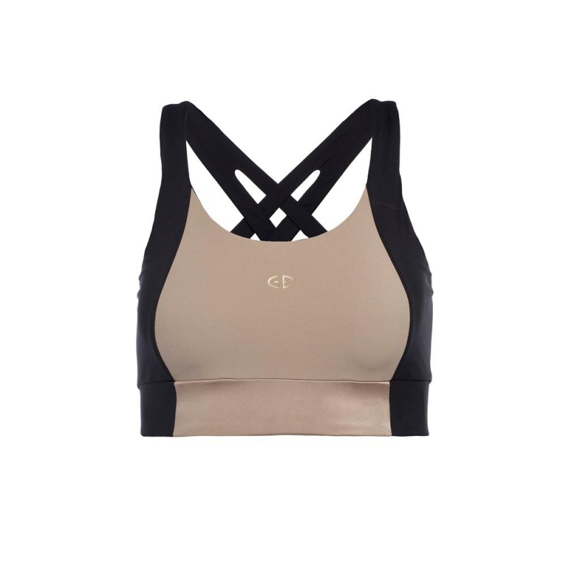 Goldbergh EAST END Bra Brown | 078635OAW