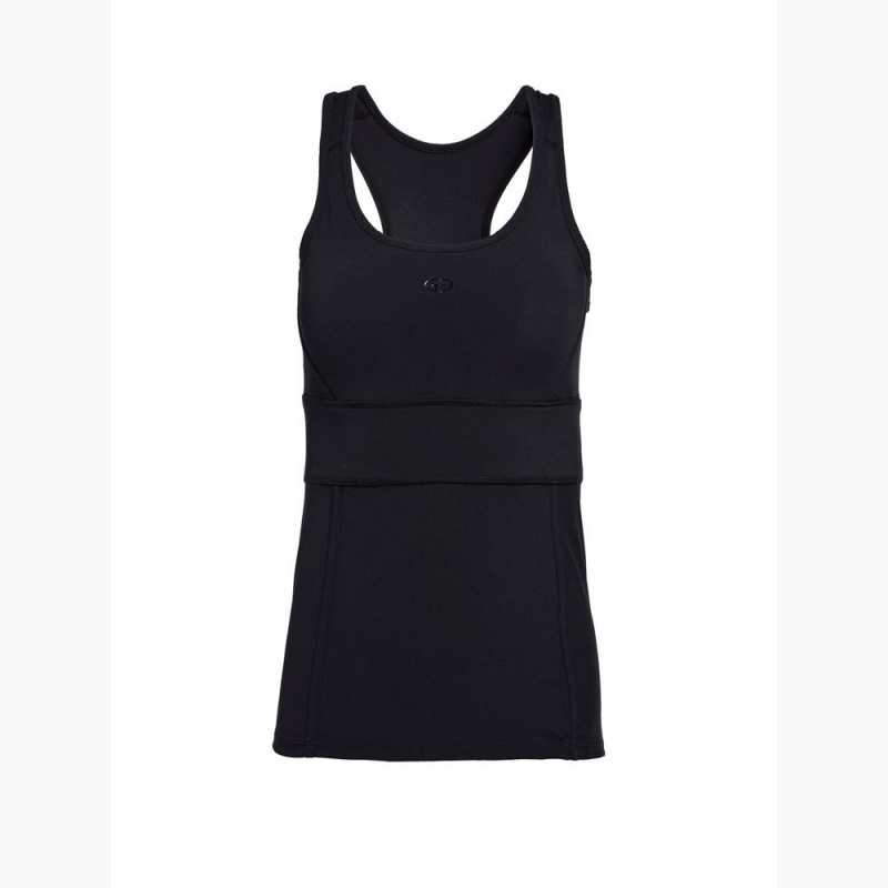 Goldbergh FARRAH tank top with cups Tank Top Black | 412096YBO