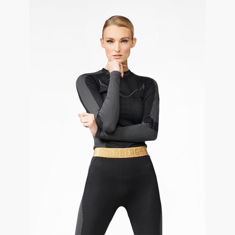 Goldbergh FAST baselayer long sleeve Ski Base Layer Black | 084923SOB