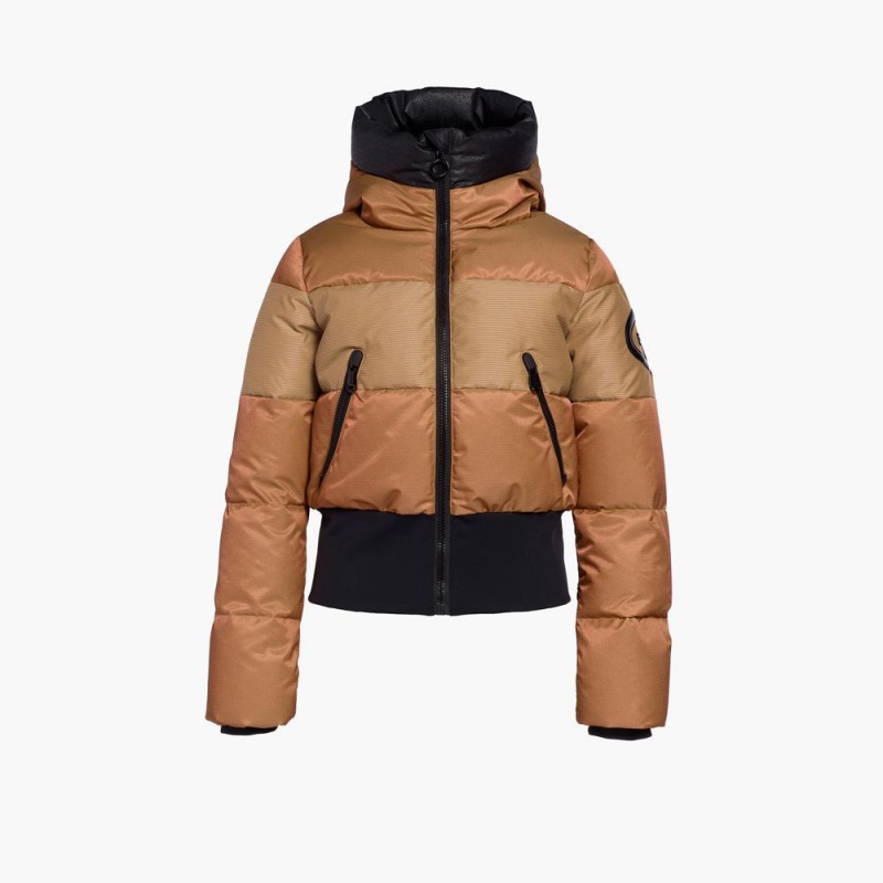 Goldbergh FEVER Ski Jacket Beige | 328145TFA