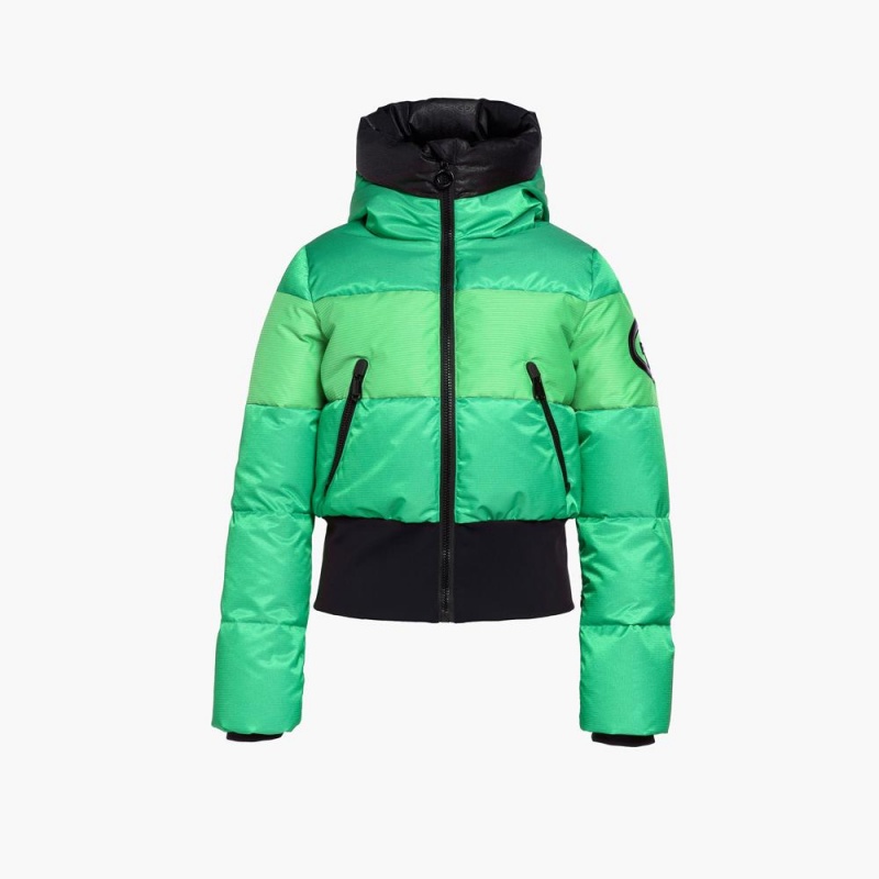 Goldbergh FEVER Ski Jacket Green | 762831DJI