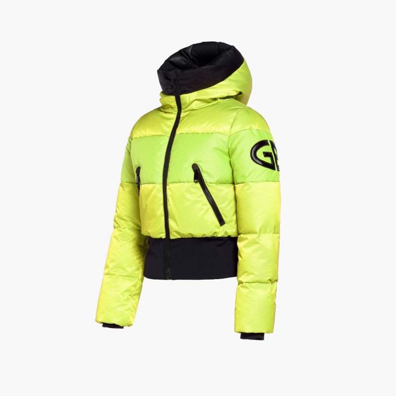 Goldbergh FEVER Ski Jacket Light Green | 957082TCN